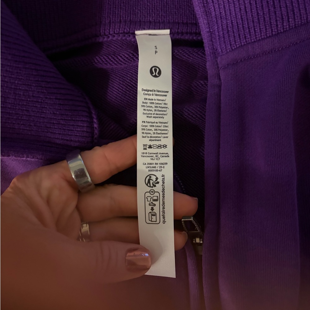 Perfectly Oversized Ringer
Funnel-Neck Half Zip - Picture 4 of 8